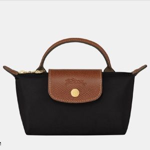 Longchamp Pouch with Handle - SOLD